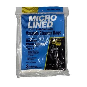 Hoover WindTunnel Upright Type Y Vacuum Bags Microfiltration (9 Bags In Total).